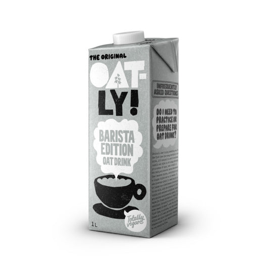 燕麦奶 The Original Oatly iKaffe Barista Edition Oat Drink Vegan Gluten Free Dairy Free Non-GMO / Freenow Oat Milk (1L)