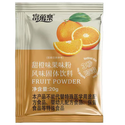 [新货亏本冲销量] 富菓樂 速溶果汁粉 果味粉 冲泡水果饮料 水果粉 酸梅汤 酸梅汁 柠檬 甜橙 草莓 蜜桃 芒果 FuGuoLe Fruit Juice Powder (20g)