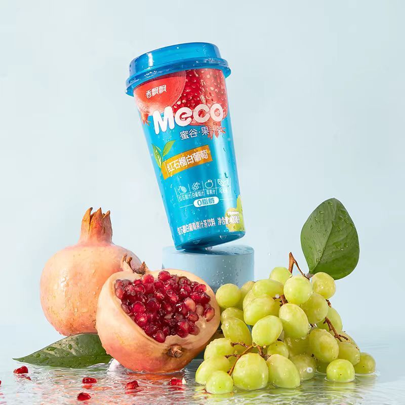 [新货亏本冲销量] 香飘飘 Meco 蜜谷果汁茶 泰式青柠 芒果芭乐 0脂肪饮料 桃桃红柚 樱桃莓莓 红石榴白葡萄 荔枝百香果 XiangPiaoPiao Meco Juice Tea (400ml)