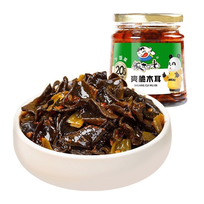 [新货亏本冲销量] 饭扫光 下饭酱 剁椒酱 香辣牛肉酱 竹笋牛肉酱 爆炒金针菇 辣卤杏鲍菇 下饭神器 FanSaoGuang Chopped Chili Sauce Mushroom Beef Bamboo Shoots Paste