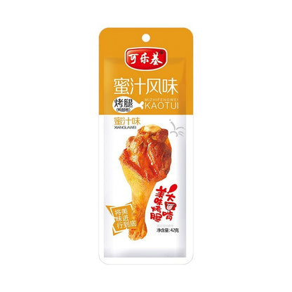 [新货亏本冲销量] 可乐基 翅中 烤翅 翅根 烤鸭小腿 蜜汁风味烤腿 奥尔良风味烤腿 真空包装鸭翅根小吃 KeLeJi BBQ Duck Drumette (1s)