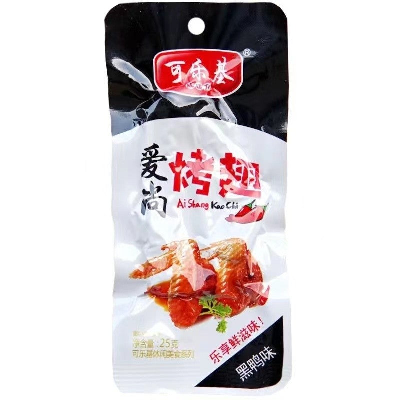 [新货亏本冲销量] 可乐基 翅中 烤翅 翅根 烤鸭小腿 蜜汁风味烤腿 奥尔良风味烤腿 真空包装鸭翅根小吃 KeLeJi BBQ Duck Drumette (1s)