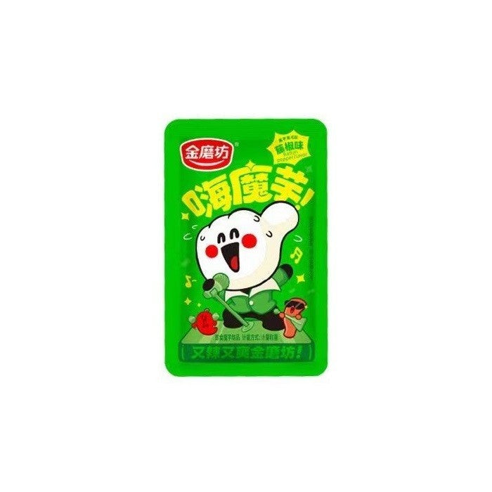 [新货亏本冲销量] 金磨坊 嗨魔芋 魔芋爽 麻辣小吃 网红辣条 魔芋素毛肚 JinMoFang Spicy Konjac Snacks (8g)