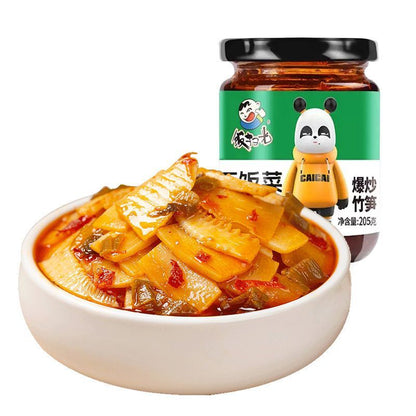 [新货亏本冲销量] 饭扫光 下饭酱 剁椒酱 香辣牛肉酱 竹笋牛肉酱 爆炒金针菇 辣卤杏鲍菇 下饭神器 FanSaoGuang Chopped Chili Sauce Mushroom Beef Bamboo Shoots Paste