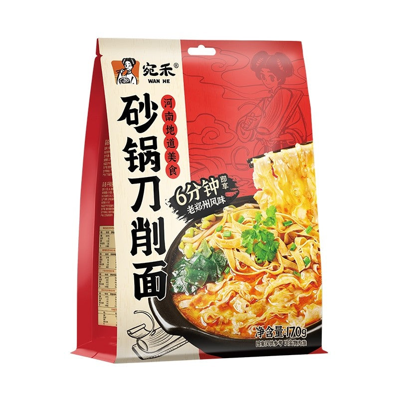 [新货亏本冲销量] 宛禾 砂锅刀削面 砂锅土豆粉 荆芥麻酱米线 荆芥土豆粉 河南速食麻辣烫方便面条米线 Wan He Claypot Lacey Noodles (170g) / Potato Noodles (320g)