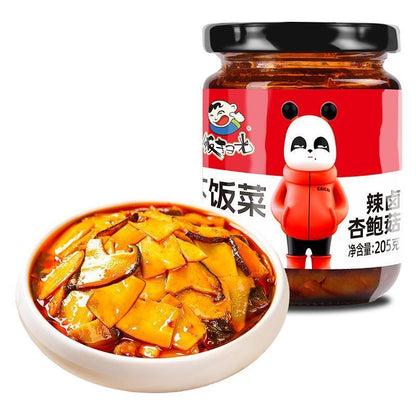 [新货亏本冲销量] 饭扫光 下饭酱 剁椒酱 香辣牛肉酱 竹笋牛肉酱 爆炒金针菇 辣卤杏鲍菇 下饭神器 FanSaoGuang Chopped Chili Sauce Mushroom Beef Bamboo Shoots Paste