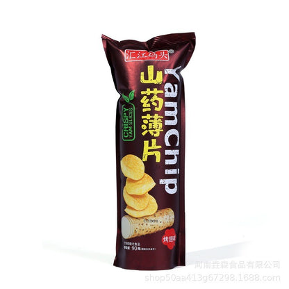 [新货亏本冲销量] 汇江码头 山药薄片 山药薯片 山药片 山药小吃 HuiJiangMaTou Yam Chip Potato Chip (90g)