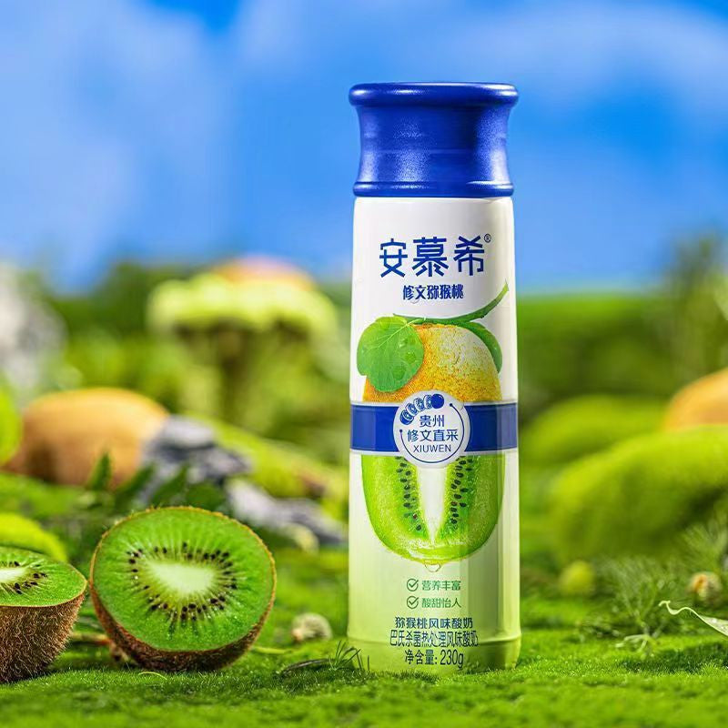 [新货亏本冲销量] 伊利安慕希 AMX 奶昔酸奶 长白山蓝莓 / 新疆哈密瓜 / 丹东草莓 / 芒果百香果 / 橙凤梨 / 黄桃燕麦 / 牛油果燕麦 / 嗒诗咪白桃燕麦  Ambrosial AMX Yogurt Drinks (230g)