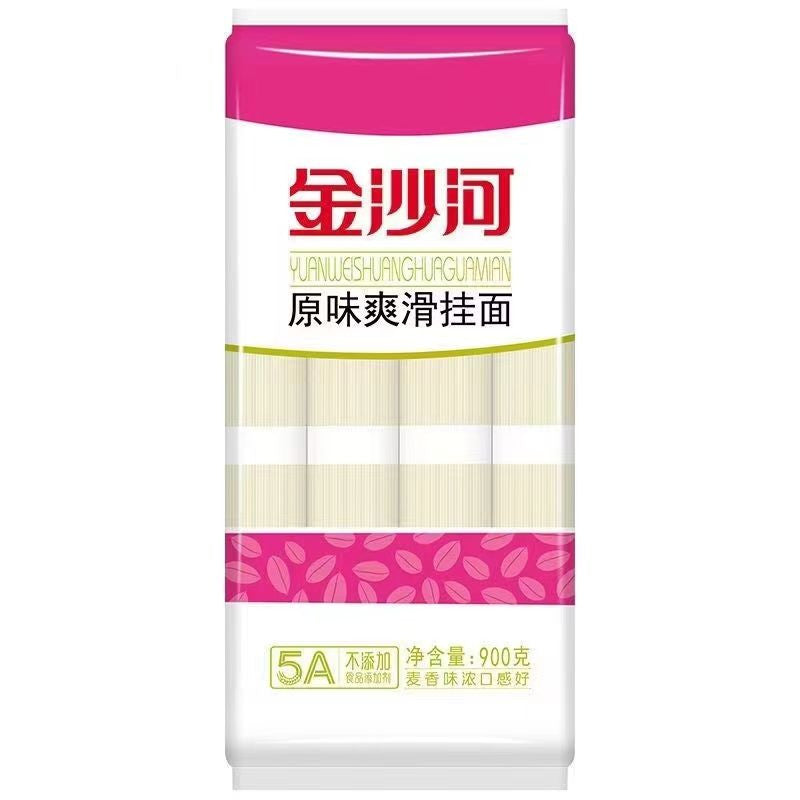 [新货亏本冲销量] 金沙河 原味鸡蛋挂面 原味银丝挂面 原味爽滑挂面 JinShaHe Vermicelli Egg Noodles (900g)