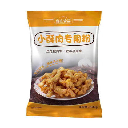 [新货亏本冲销量] 森庄农品 炸小酥肉专用粉 炸小酥肉粉 香炸淀粉 香脆炸鸡排裹粉 小酥肉粉 炸鸡裹粉 番茄酱 (100g)