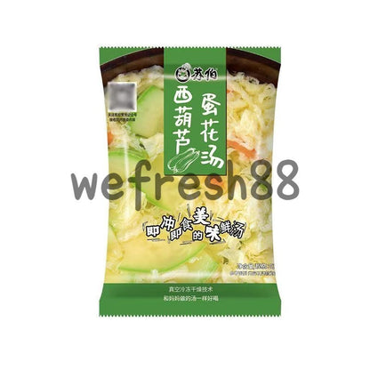 [新货亏本冲销量] 苏伯 速食蛋花汤 即冲即食汤 紫菜蛋花汤 菠菜蛋花汤 鲜蔬蛋花汤 小白菜蛋花汤 西红柿蛋花汤 真空冷冻干燥技术即食汤块 Subo Freeze Drying Instant Soup Cube (6g)
