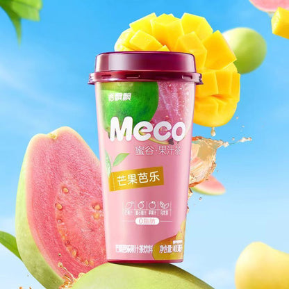 [新货亏本冲销量] 香飘飘 Meco 蜜谷果汁茶 泰式青柠 芒果芭乐 0脂肪饮料 桃桃红柚 樱桃莓莓 红石榴白葡萄 荔枝百香果 XiangPiaoPiao Meco Juice Tea (400ml)