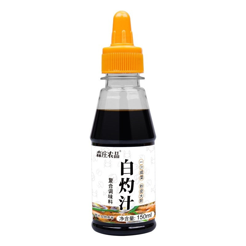 [新货亏本冲销量] 森庄农品 白灼汁 松茸白灼汁 海天味极鲜 复合调味料 SenZhuangNongPin Soy Sauce (150ml)