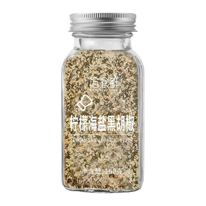 [新货亏本冲销量] 洽食鲜 欧芹大蒜盐 柠檬大蒜盐 海盐柠檬黑胡椒 欧芹大蒜粉海盐 复合调味料 轻食西餐伴侣 沙拉调味料 欧芹粉 Parsley Garlic Salt Seasoning Salad Dressing (150g)