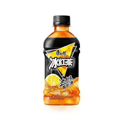 [新货亏本冲销量] 康师傅 冰红茶 热带风味冰红茶 柠檬风味冰红茶 酸梅汤 茉莉柚茶 蜜桃乌龙茶 纯萃0糖乌龙 冰糖雪梨 KangSiFu Ice Lemon Tropical Red Tea (330ml)