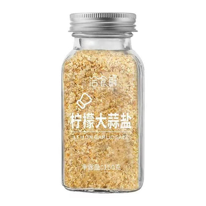 [新货亏本冲销量] 洽食鲜 欧芹大蒜盐 柠檬大蒜盐 海盐柠檬黑胡椒 欧芹大蒜粉海盐 复合调味料 轻食西餐伴侣 沙拉调味料 欧芹粉 Parsley Garlic Salt Seasoning Salad Dressing (150g)