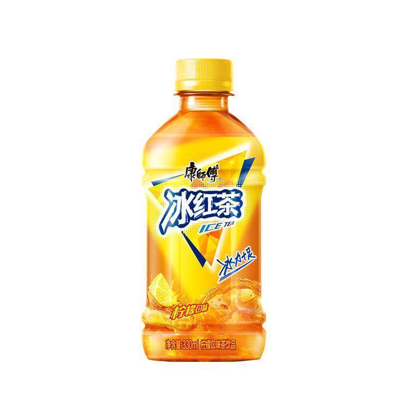 [新货亏本冲销量] 康师傅 冰红茶 热带风味冰红茶 柠檬风味冰红茶 酸梅汤 茉莉柚茶 蜜桃乌龙茶 纯萃0糖乌龙 冰糖雪梨 KangSiFu Ice Lemon Tropical Red Tea (330ml)