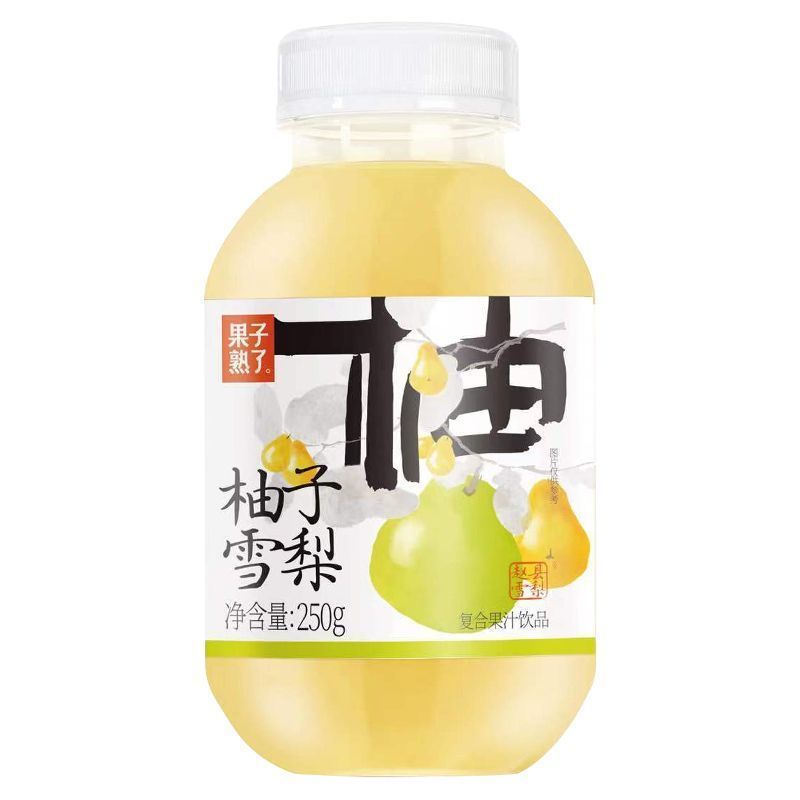 [新货亏本冲销量] 果子熟了 桂花雪梨 柚子雪梨 雪梨饮料 炖梨饮品 雪梨果汁 GuoZiShuLe Pear Juice (250g )