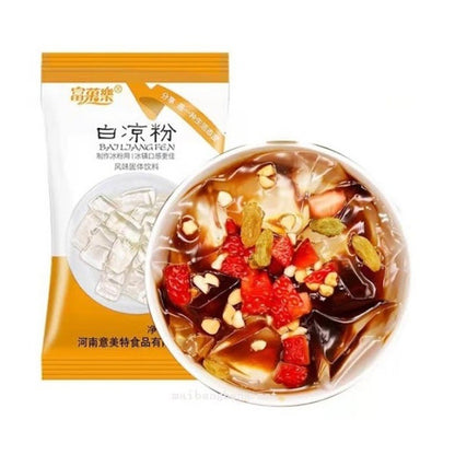 [新货亏本冲销量] 富菓樂 白凉粉 烧仙草粉 黑凉粉 FuGuoLe White Glass Herbal Jelly (100g)