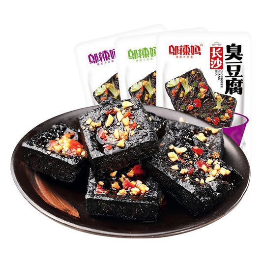 [新货亏本冲销量] 邬辣妈 长沙臭豆腐 湖南小吃 香辣小零食 WuLaMa Changsha Stinky Tofu (9g)