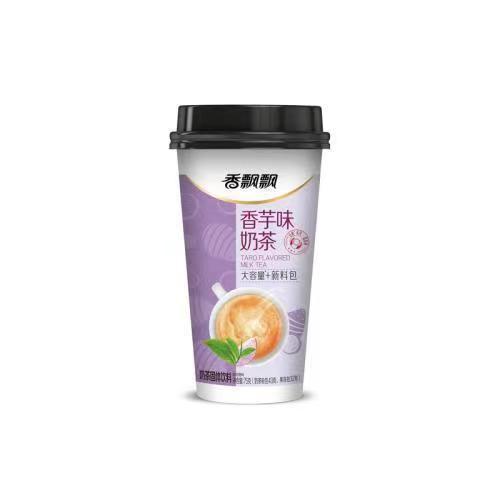 [新货亏本冲销量] 香飘飘 茶冻奶茶 加大加料 香芋味 麦香味 草莓味奶 咖啡味 椰果奶茶 XiangPiaoPiao Milk Tea with Jelly/ Nata De Coco (69g/80g)