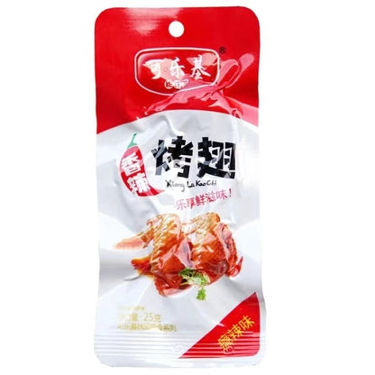 [新货亏本冲销量] 可乐基 翅中 烤翅 翅根 烤鸭小腿 蜜汁风味烤腿 奥尔良风味烤腿 真空包装鸭翅根小吃 KeLeJi BBQ Duck Drumette (1s)