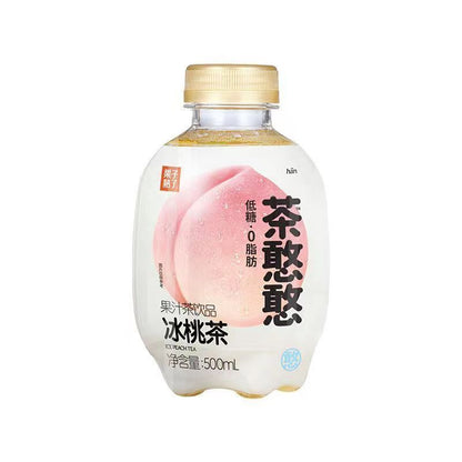 [新货亏本冲销量] 果子熟了 茶憨憨 果汁茶饮品 冰葡萄茶 冰桃茶 冰凤梨茶 冰桔茶 双倍果汁 低糖 0脂肪 Ice Grape Peach Pineapple Tea (500ml)