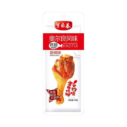 [新货亏本冲销量] 可乐基 翅中 烤翅 翅根 烤鸭小腿 蜜汁风味烤腿 奥尔良风味烤腿 真空包装鸭翅根小吃 KeLeJi BBQ Duck Drumette (1s)