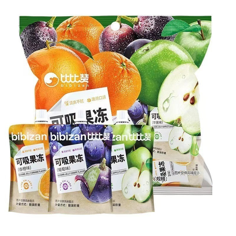 [新货亏本冲销量] 蜡笔小新 超级飞侠 可吸果冻 金语 北海道吸吸果冻 可吸蒟蒻果冻 比比赞可吸果冻 Top Savor Hokkaido Fruity Flavour Jelly (70g)