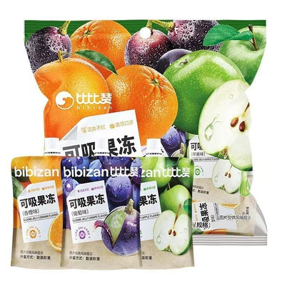 [新货亏本冲销量] 蜡笔小新 超级飞侠 可吸果冻 金语 北海道吸吸果冻 可吸蒟蒻果冻 比比赞可吸果冻 Top Savor Hokkaido Fruity Flavour Jelly (70g)