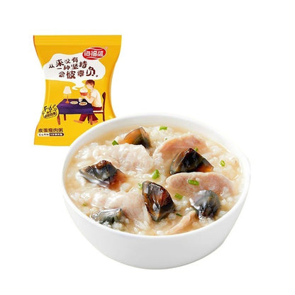 [新货亏本冲销量] 海福盛 燕麦粥 速食冻干粥 冲泡即食速食粥 潮牛火锅粥 生滚鸡煌粥 排骨菌菇粥 皮蛋瘦肉粥 HaiFuSheng Instant Porridge (40g)