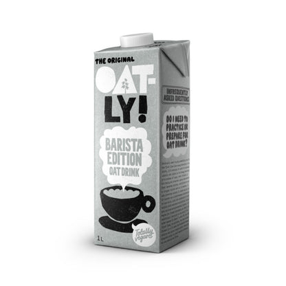 燕麦奶 The Original Oatly iKaffe Barista Edition Oat Drink Vegan Gluten Free Dairy Free Non-GMO / Freenow Oat Milk (1L)