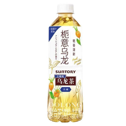 [新货亏本冲销量] 三得利 无糖乌龙茶 低糖乌龙茶 茉莉乌龙茶 清香乌龙铁观音 枇杷花白茶 橘皮乌龙 栀意乌龙 植物茶麦茶 桂花乌龙 原味茶饮料 Suntory Sugar Free Oolong Jasmine Tea (500ml)
