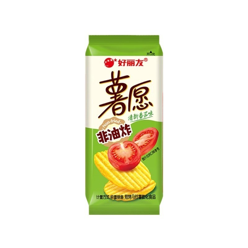 [新货亏本冲销量] 好丽友 薯愿 非油炸薯片 香考原味 蜂蜜牛奶味 红酒牛排味 韩国泡菜味 Orion HaoLiYou Non-Fried Potato Chips (36g)