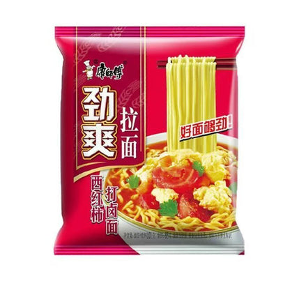 [新货亏本冲销量] 康师傅 好滋味 红烧牛肉面 酸菜牛肉面 香辣牛肉面 葱香排骨面 康师傅袋装方便面 劲爽乐拉面 劲爽拉面 KangShiFu Braised Beef Instant Noodle (80g)