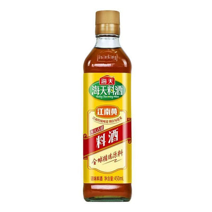 [新货亏本冲销量] 海天料酒  古道料酒 姜葱料酒 精制料酒 蒸鱼去腥提鲜调味酒 烧菜烹饪专用酒 Haday Seasoning Cooking Wine (450ml)
