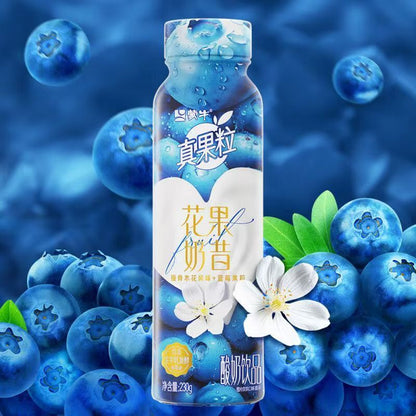 [新货亏本冲销量] 伊利安慕希 AMX 奶昔酸奶 长白山蓝莓 / 新疆哈密瓜 / 丹东草莓 / 芒果百香果 / 橙凤梨 / 黄桃燕麦 / 牛油果燕麦 / 嗒诗咪白桃燕麦  Ambrosial AMX Yogurt Drinks (230g)