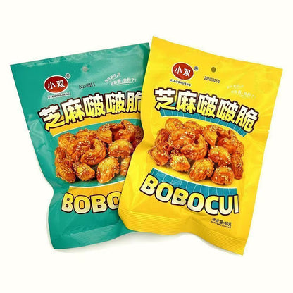 [新货亏本冲销量] 小双 排骨酥 烤甘薯 鸡肉卷 酱香牛排酥 海苔麻花 一根葱 八爪烧 酱香排骨酥 酱香薯条 酱香土豆卷 挖土豆 芝麻波波脆 天津麻花 休闲解馋小零食 XiaoShuang Snack Foods (1s)