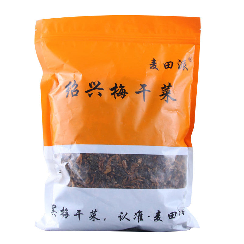 [新货亏本冲销量] 麦田派 绍兴梅干菜 浙江特产 优选梅菜干 Dried Pickled Mustard Greens (500g)