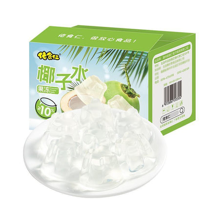 [新货亏本冲销量] 佬食仁 秋梨枇杷冻 0脂肪 果味型果冻布丁 LaoShiRen Pear Loquat Jelly (1 Box)