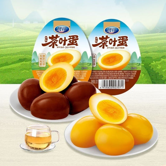 [新货亏本冲销量] 贤哥 秘制茶叶蛋 乌龙茶风味鸡蛋 茉莉花茶风味鸡蛋 即食卤鸡蛋 贤哥茶叶蛋 XianGe Tea Eggs (30g)