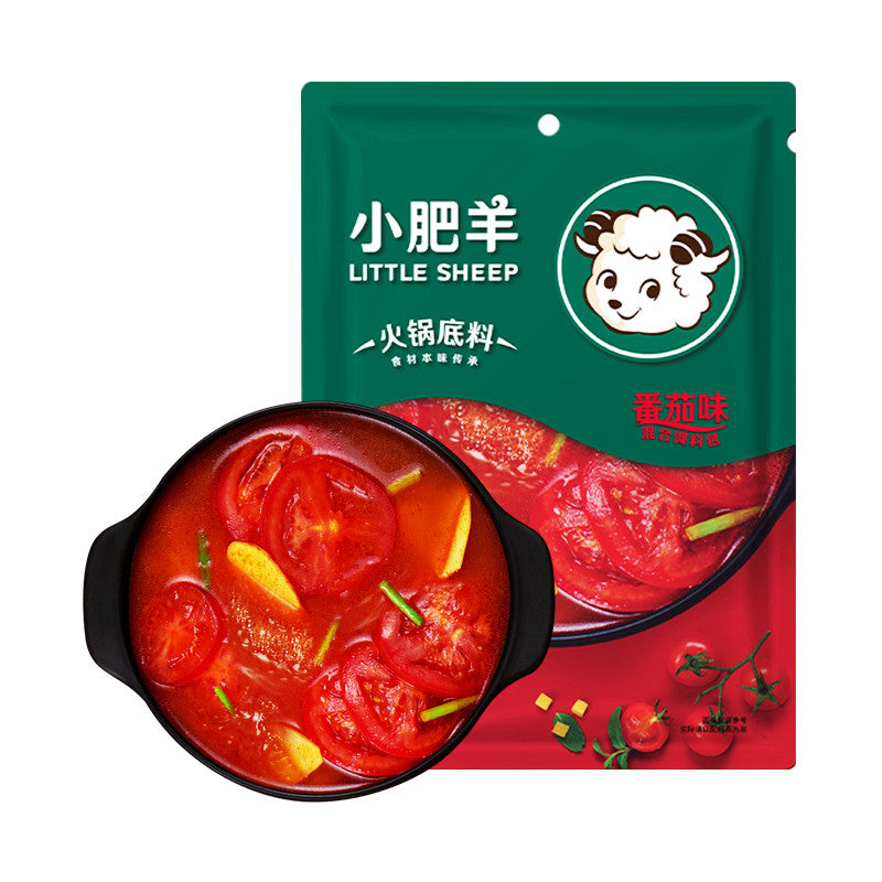 [新货亏本冲销量] 小肥羊火锅底料 混合液态汤底 清汤 番茄味 辣汤 香辣麻辣 Little Sheep Hotpot Based (160g)