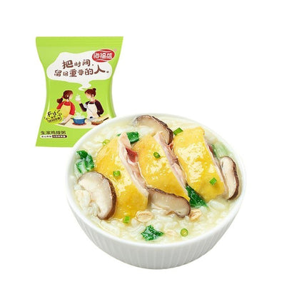 [新货亏本冲销量] 海福盛 燕麦粥 速食冻干粥 冲泡即食速食粥 潮牛火锅粥 生滚鸡煌粥 排骨菌菇粥 皮蛋瘦肉粥 HaiFuSheng Instant Porridge (40g)