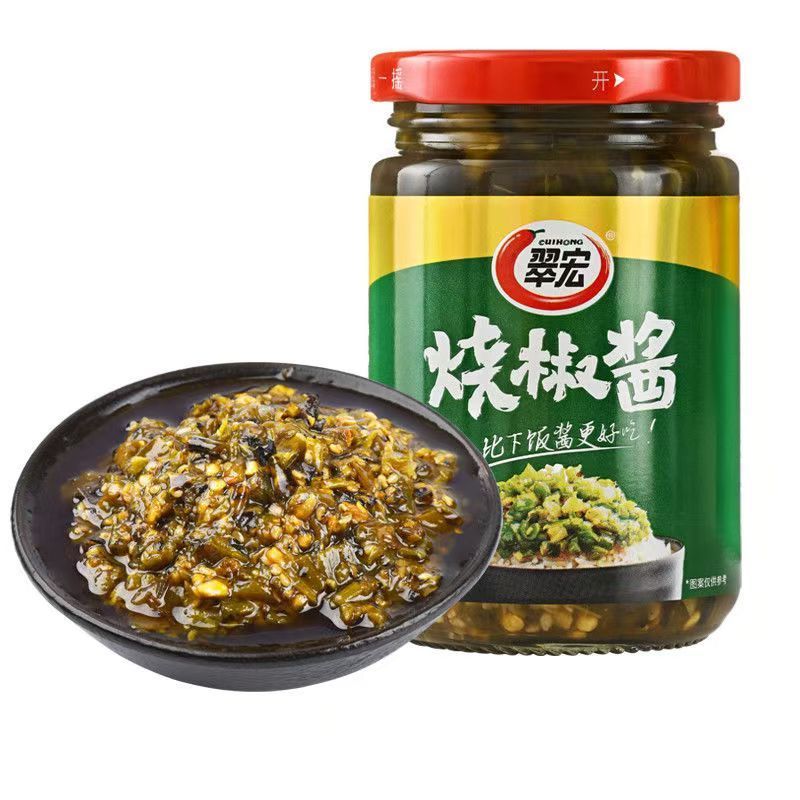 [新货亏本冲销量] 翠宏 香辣红油 红油拌菜料 麻辣红油 油泼辣子 烧椒酱 辣椒油 四川风味 油泼辣子 凉拌调味料 CuiHong Chili Oil (200g)