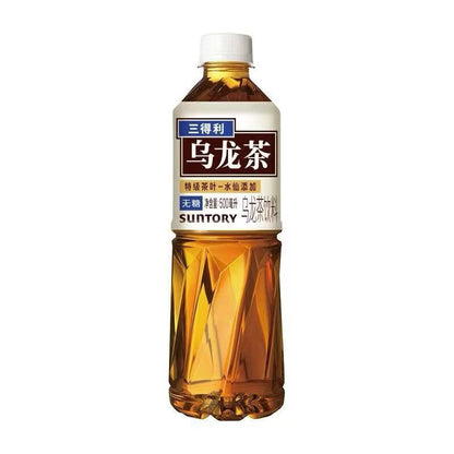 [新货亏本冲销量] 三得利 无糖乌龙茶 低糖乌龙茶 茉莉乌龙茶 清香乌龙铁观音 枇杷花白茶 橘皮乌龙 栀意乌龙 植物茶麦茶 桂花乌龙 原味茶饮料 Suntory Sugar Free Oolong Jasmine Tea (500ml)