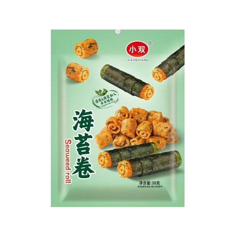 [新货亏本冲销量] 小双 排骨酥 烤甘薯 鸡肉卷 酱香牛排酥 海苔麻花 一根葱 八爪烧 酱香排骨酥 酱香薯条 酱香土豆卷 挖土豆 芝麻波波脆 天津麻花 休闲解馋小零食 XiaoShuang Snack Foods (1s)