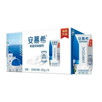 [新货亏本冲销量] 安慕希 丹东草莓 黄桃燕麦 清甜菠萝 新疆哈密瓜 香草味 修文猕猴桃 草莓熊限量版 益生菌酸奶 奶昔风味酸奶 AMX AnMuXi Ambrosial Strawberry Yogurt  Drinks (10s)