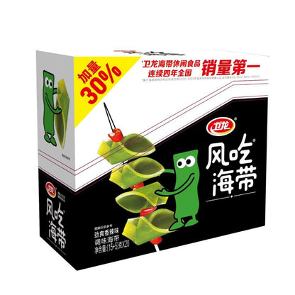 [新货亏本冲销量] 卫龙魔芋爽 网红素毛肚 香辣素毛肚 香辣味 麻辣味 酸辣味 爆辣味 麻酱味 亲嘴烧 盐津铺子大魔王 风吃海带 WeiLong Konjac Shuang MoYuShuang Spicy Snacks (20s)