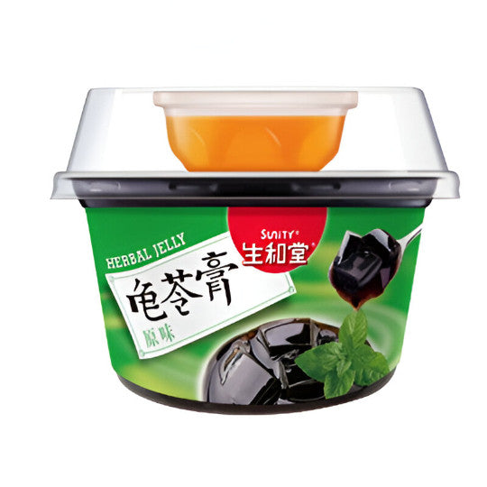 [新货亏本冲销量] 生和堂 龟苓膏 原味草本龟苓膏 金银花味 红豆味 低脂肪解馋小零食 Sunity Herbal Jelly (202g)