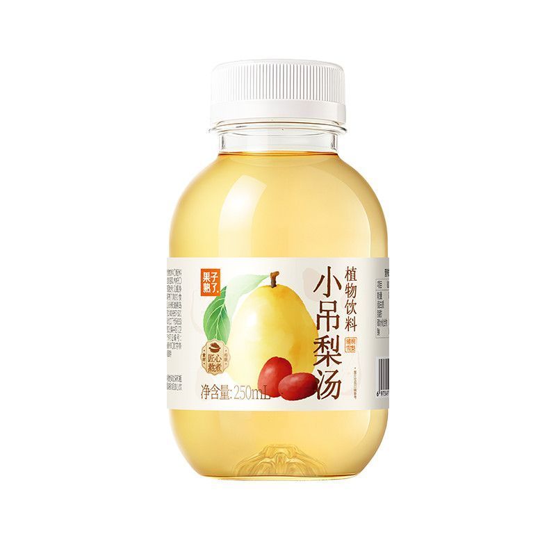 [新货亏本冲销量] 果子熟了 石榴云雾绿茶 小吊梨汤 清润雪梨 香甜石榴 果汁茶饮 GuoZiShuLe Pomegranate Pear Drinks (250ml)